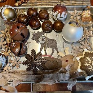 Set of 20 Christmas ornaments